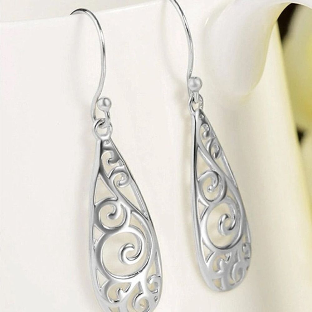 5 for $25 SILVER DANGLES